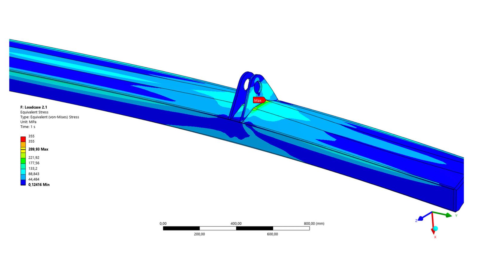 The lifter is also validated using FEM/FEA analysis to ensure reliable performance, even under maximum loading conditions.