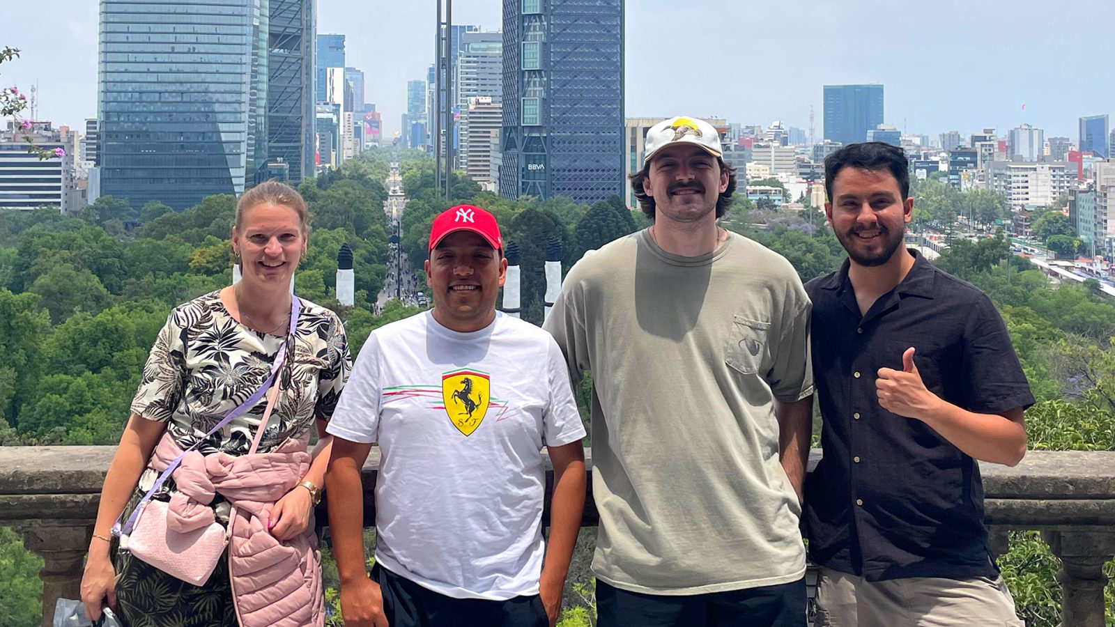 Exploring Mexico City together with colleagues, discovering the country as a team.