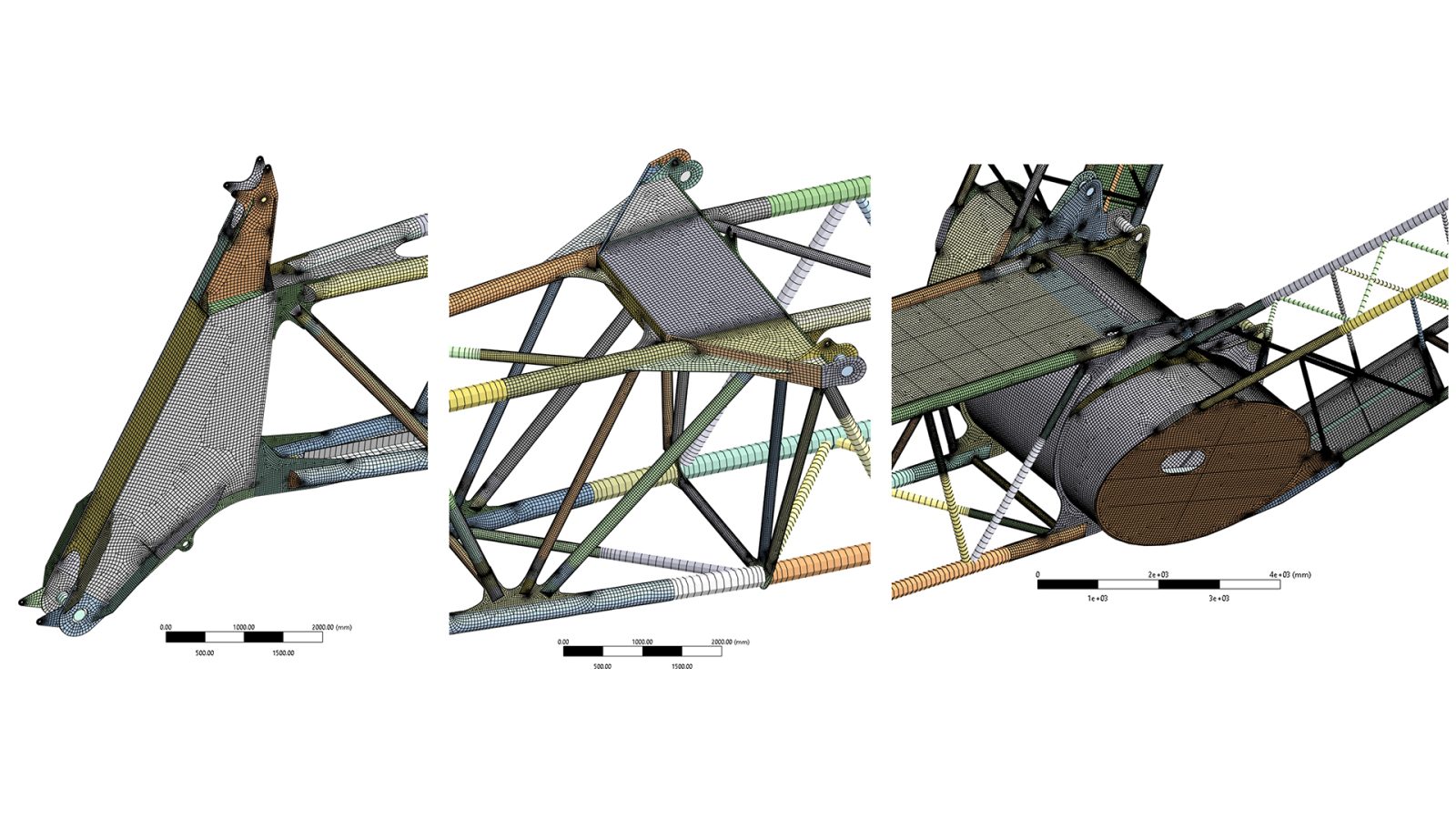 An LEC Crane contains hundreds of connections. Digital tools such as SDC Verifier enable our engineers to efficiently analyze large structures and verify compliance with all applicable engineering standards.
