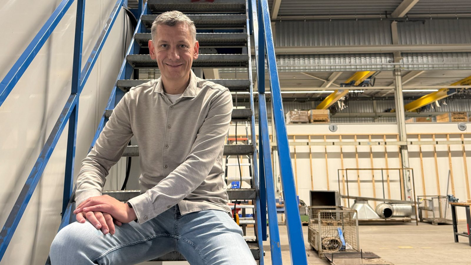 Gerrit komt het liefst bij de klant over de vloer: co-creatie begint bij het zien en voelen van het probleem.