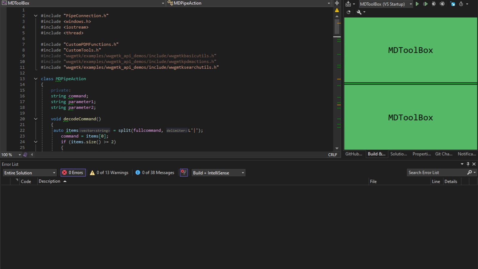 The MechDes ToolBox: complex in code, but invaluable in use because it offers simplicity to our engineers.