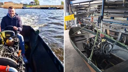 Masters of Engineering: Nick’s Kameleon Conversion with a VW Golf Diesel on the Veluwemeer